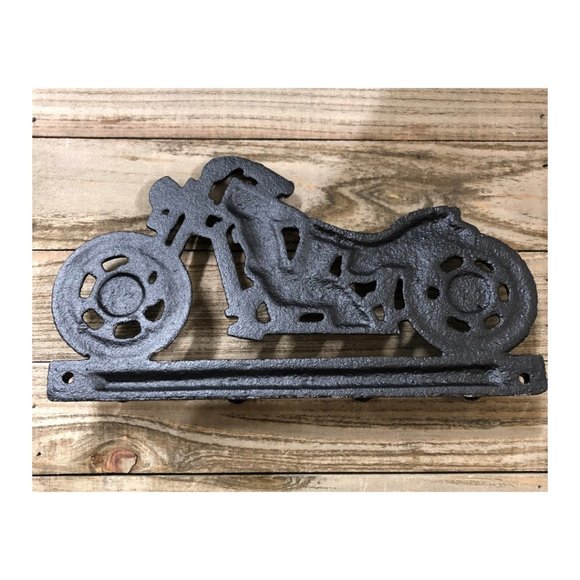 Motorcycle 4 Hooks Hat Key Towel Leash Hanger - Picture 6 of 6